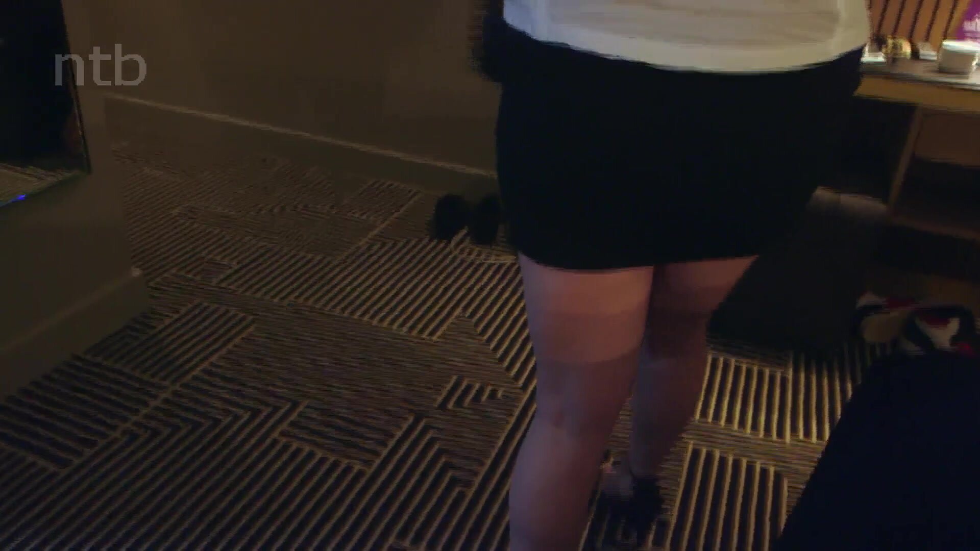 Cuckold blond holds hubby's hand while bbc was pounding her from behind