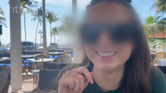 Cute brunette had crazy BBC adventure on her spring break