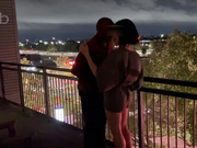 Busty cuckold white milf gets back to her bbc lover's arms once again