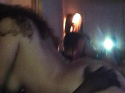 Latina HotWife Ridingf her favorite BBC BULL