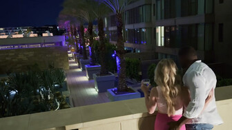 Sexy cuckold blonde and huge BBC lover in the hotel