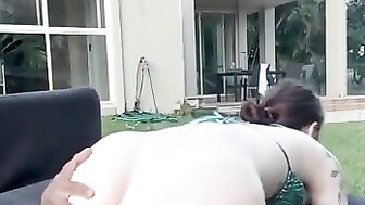 Girl gets a BBC fuck while boyfriend videos it