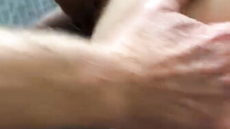 French Hotwife gets her ass fucked and cum on her face, cuck films