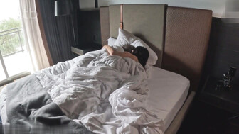 Masked cuckold white milf fucks that bbc one more time before goodbye