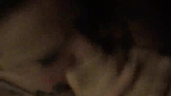 Hotwife sucks friend and takes a facial