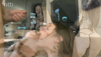 Two hot white chicks got what they wanted BBC