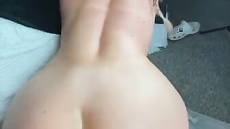 Hot amateur blonde loves anal takes huge BBC