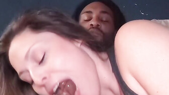 Black cock blowjob slut