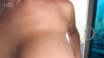 Cute blonde girl loves anal with this black monster dick