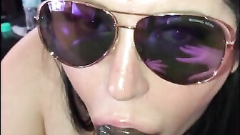 Queen of Size sucks and slurps massive BBC
