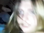 Wifey asks BBC to choke her and hubby with his cock