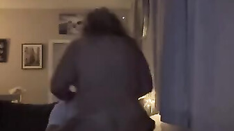 Cheating BBW caught on home cam