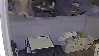 Cheating BBW caught on home cam