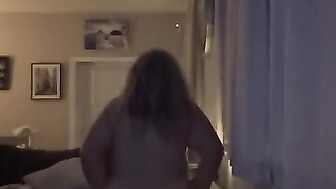 Cheating BBW caught on home cam