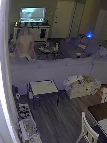 Cheating BBW caught on home cam