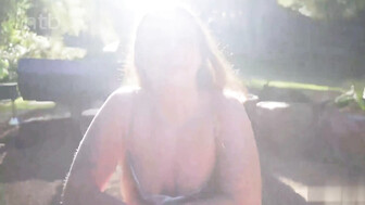 Sexy redhead gets messy shot of bbc cum all over that beautiful face