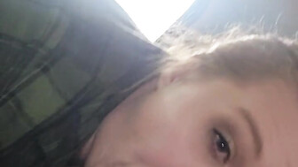 Black cock sloppy sucking redhead cumslut