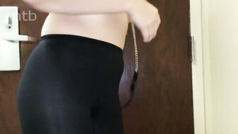 Busty white milf gets nice and clean anal bbc job with creampie inside