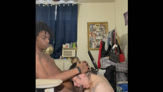 BBC throat training like the good girl
