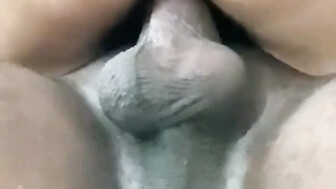 Wife commands BBC bull to fill up her pussy while husband films