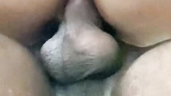 Wife commands BBC bull to fill up her pussy while husband films