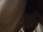 Queffing away with his cock