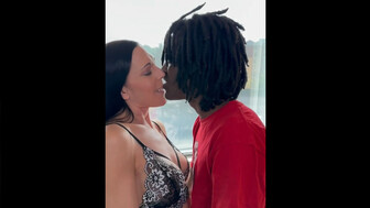 Horny white MILF wife fucked by younger Black boyfriend