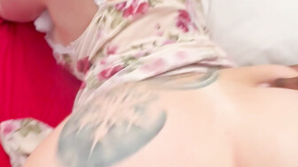 Sexy blonde with thick ass loves it BIG