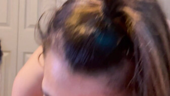 POV vape shop girl cheats gets rough fucked by white guy