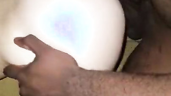 Tight little pussyfucked by BBC infront of boyfriend