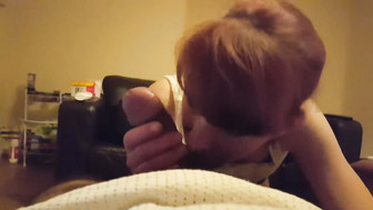 She loves to suck