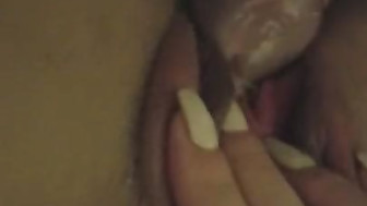 Slut wife takes two dicks