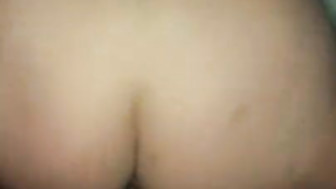 Hot brunette sucks and fucks