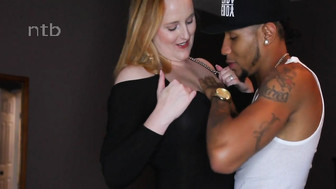 Sexy MILF wife fucked by youger black guy