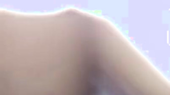 Asian hottie with creamy pussy