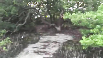 slutwife at the beach with a black cock