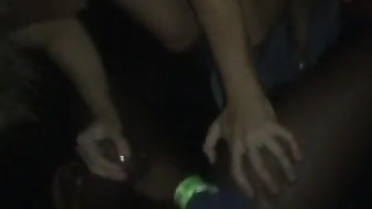 Slut Fucks Black Guy at the Bar