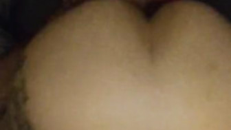 Sucking her black daddy's dick