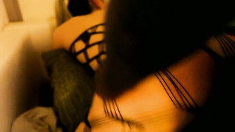 Slut white ass Blacked