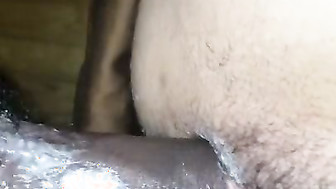 Arab wife pussy creampied by BBC