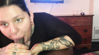 Chubby cocksucker