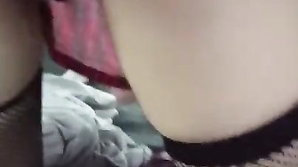 Sexy teen GF cheating with black guy