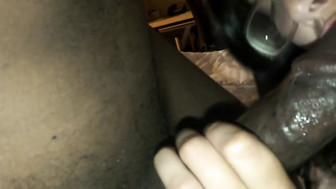 First Big Black Cock for her