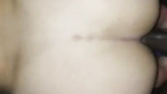 Booty tewrks on Black Dick