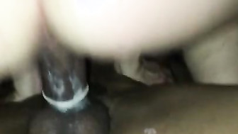 First BBC for tight white pussy