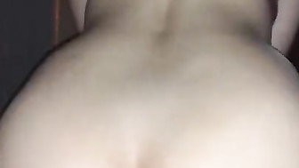 Hot busty girl sucks and rides