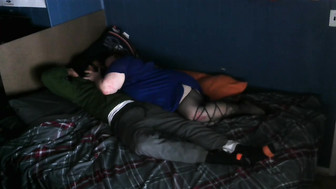 Slut wife makes cuck watch her fuck