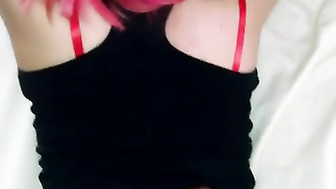 Big Black Cock drills white booty