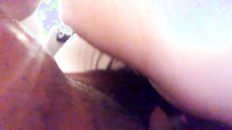 PAWG in black panties