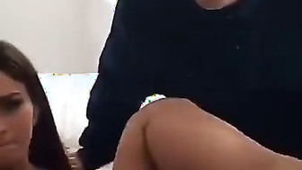 Hubby watched how his wife fucked by stranger